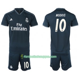 Jalkapallo Peliasut Real Madrid MODRIC 10 Lasten Vieras Pelipaita 2018-2019 Lyhythihainen